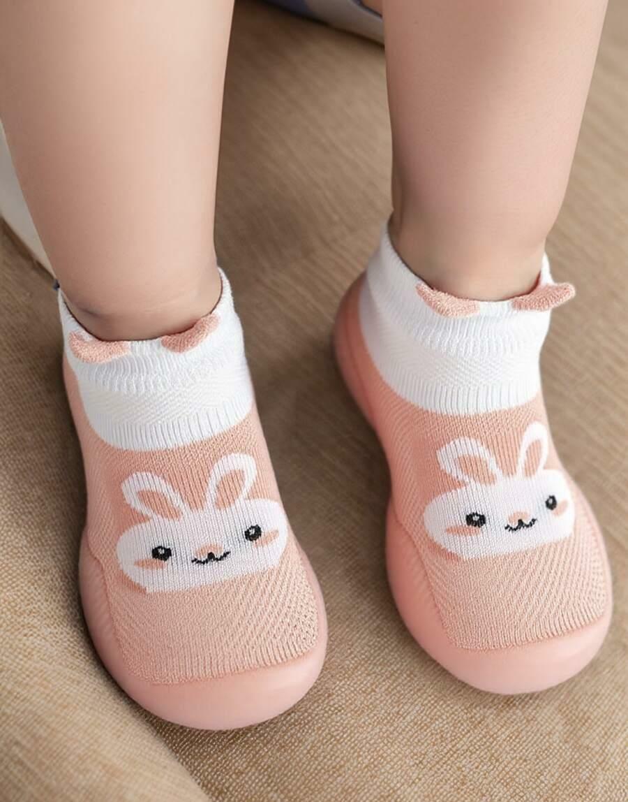 buty wzór królik