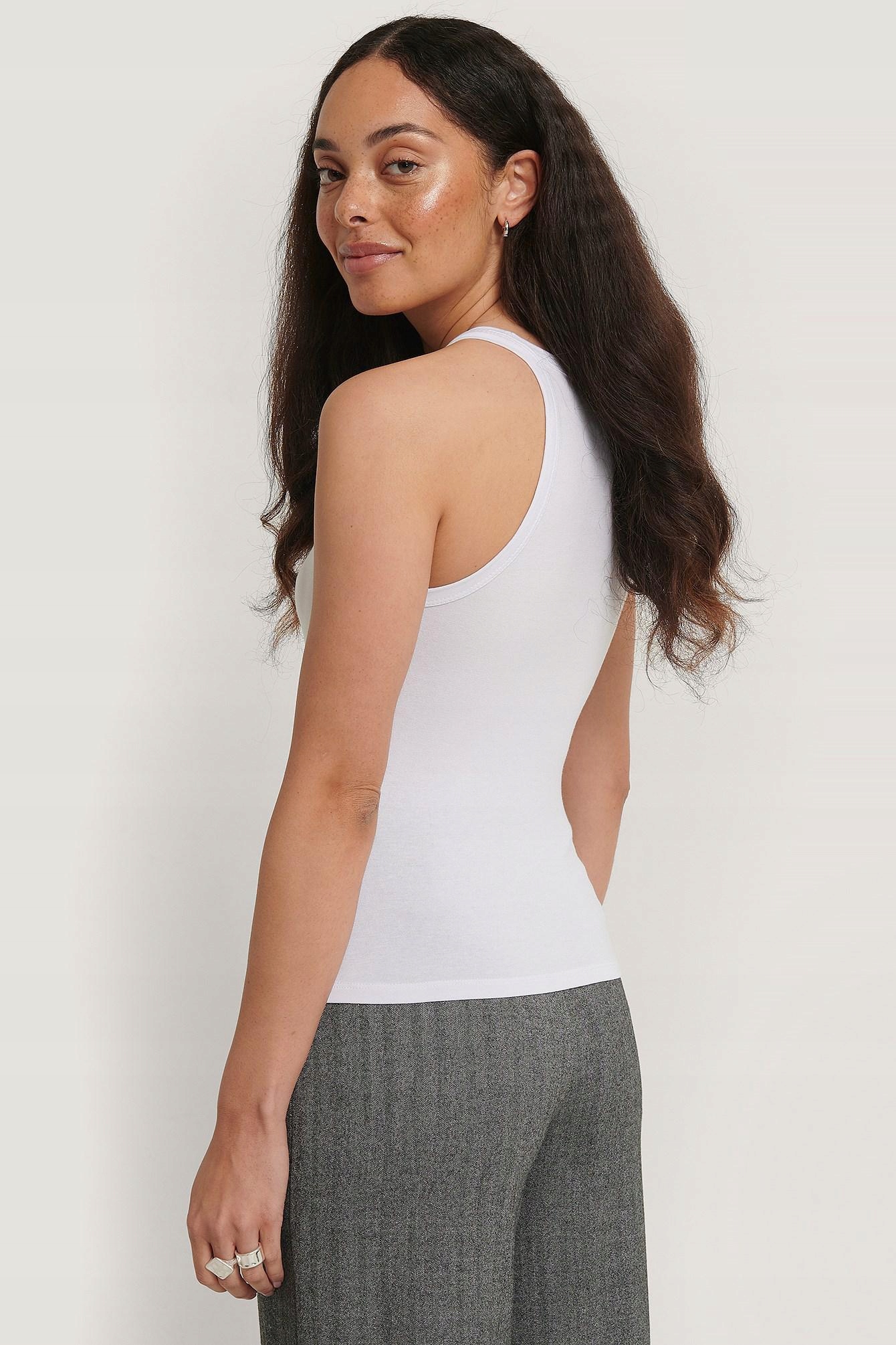 biały top basic