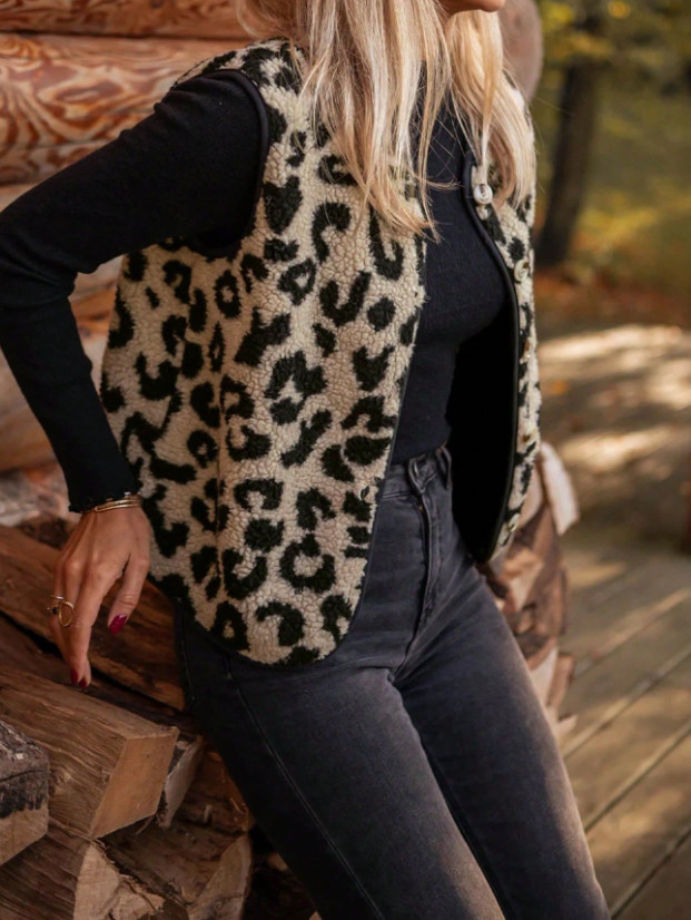 KAMIZELKA ANIMAL PRINT 