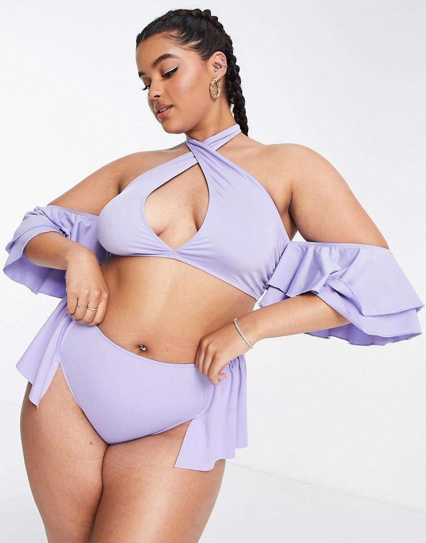 GÓRA OD BIKINI falbana