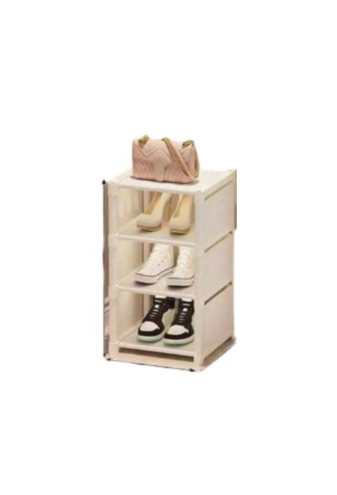 biały organizer na buty