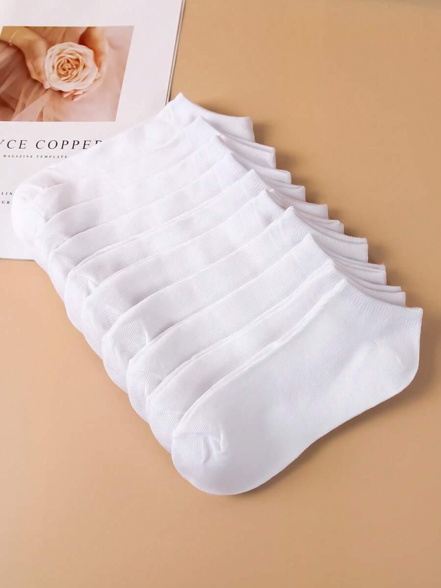 BIAŁE SKARPETY 10-PACK