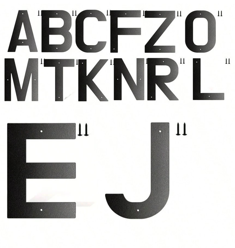 DEKORACYJNa OZDOBA LITERA B