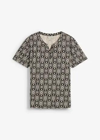 T-SHIRT MĘSKI V-DEKOLT PLUS SIZE BAWEŁNA