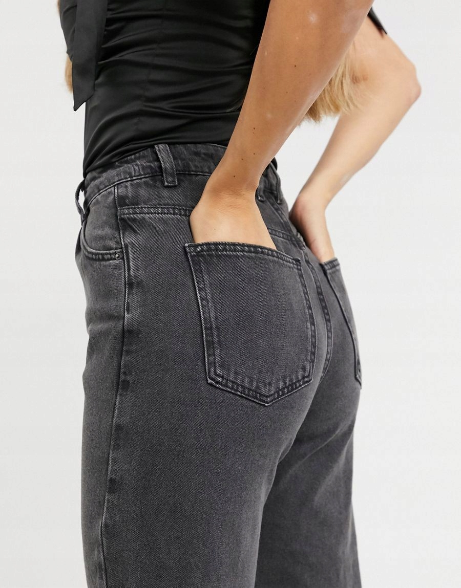SPODNIE MOM JEANS WYSOKI STAN
