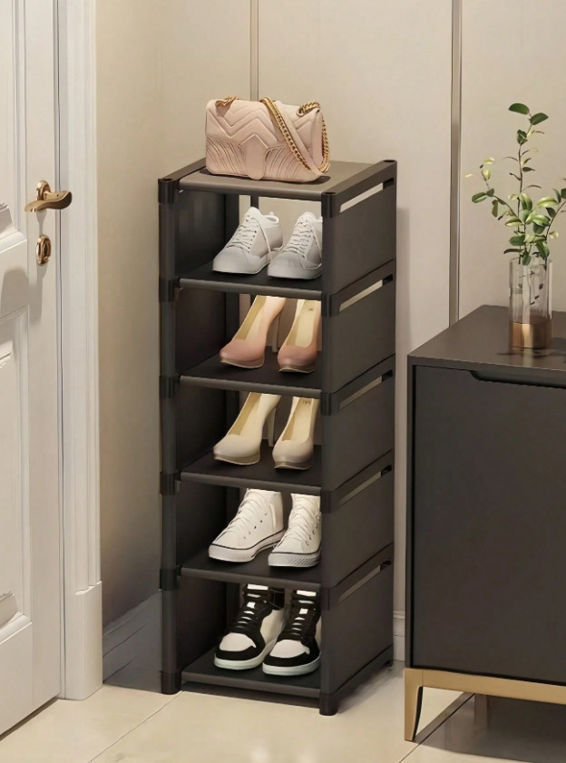 czarny organizer na buty
