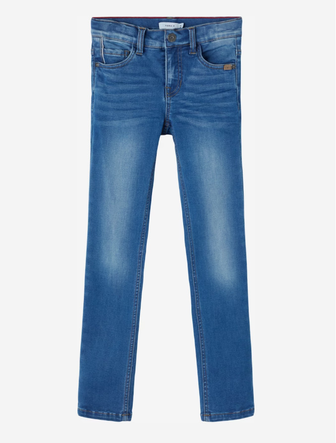 NIEBIESKIE SPODNIE JEANS