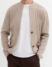 SWETER MĘSKI ROZPINANY PLUS SIZE