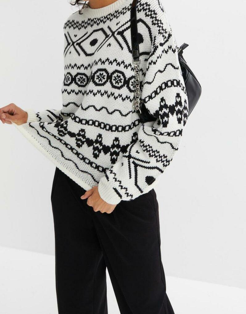 SWETER NORWESKI WZÓR 