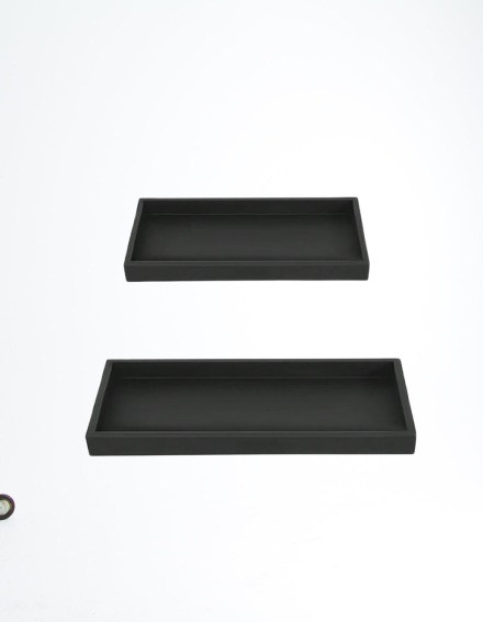 czarny SILIKONOWy organizer 2-pack