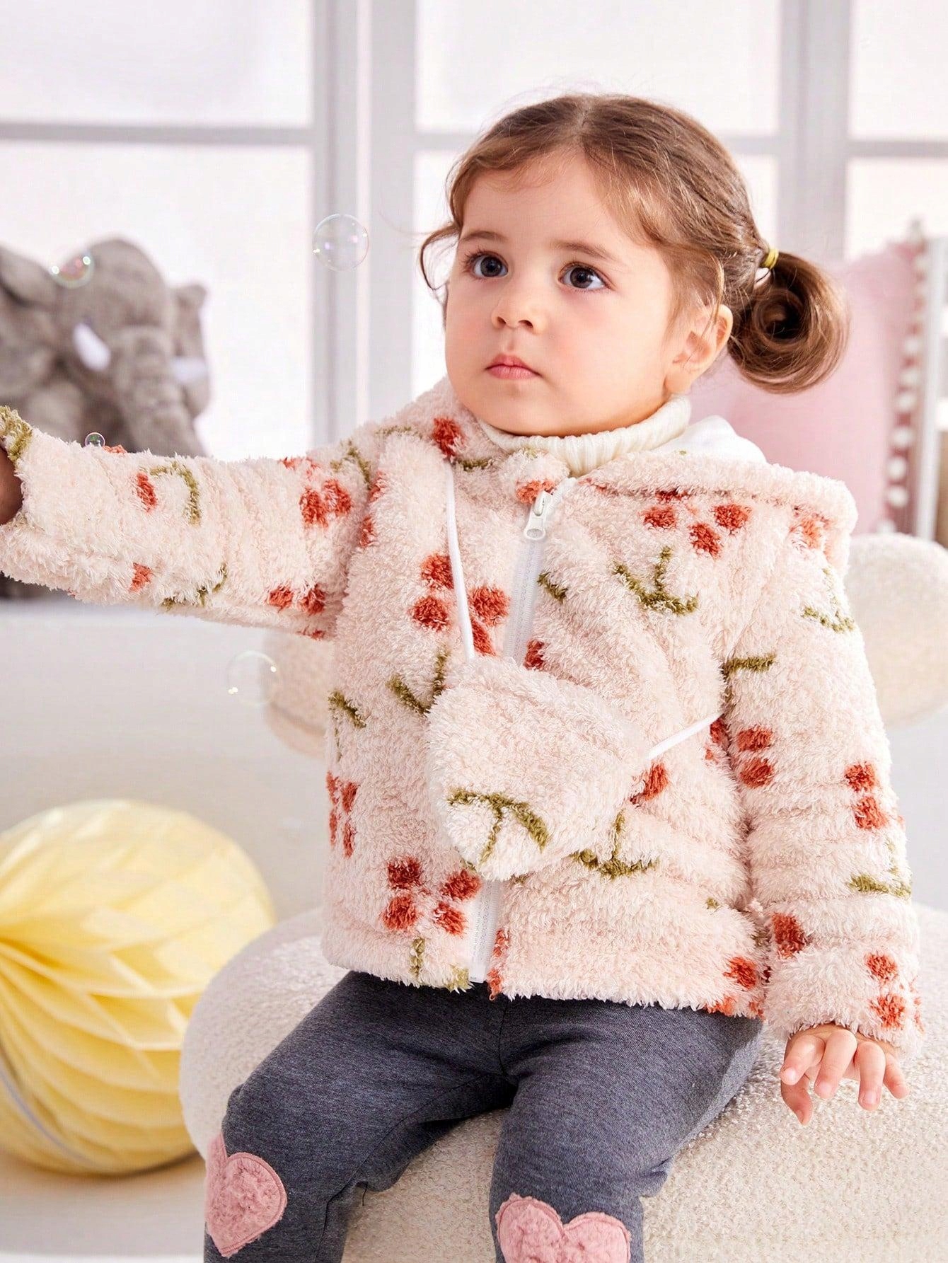 bluza z kapturem miś