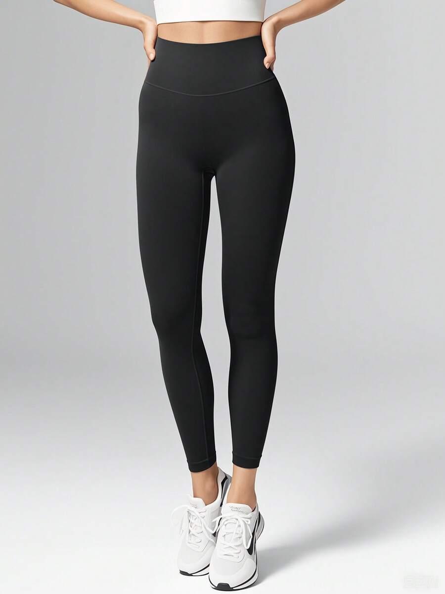 CZARNE LEGGINSY WYSOKI STAN
