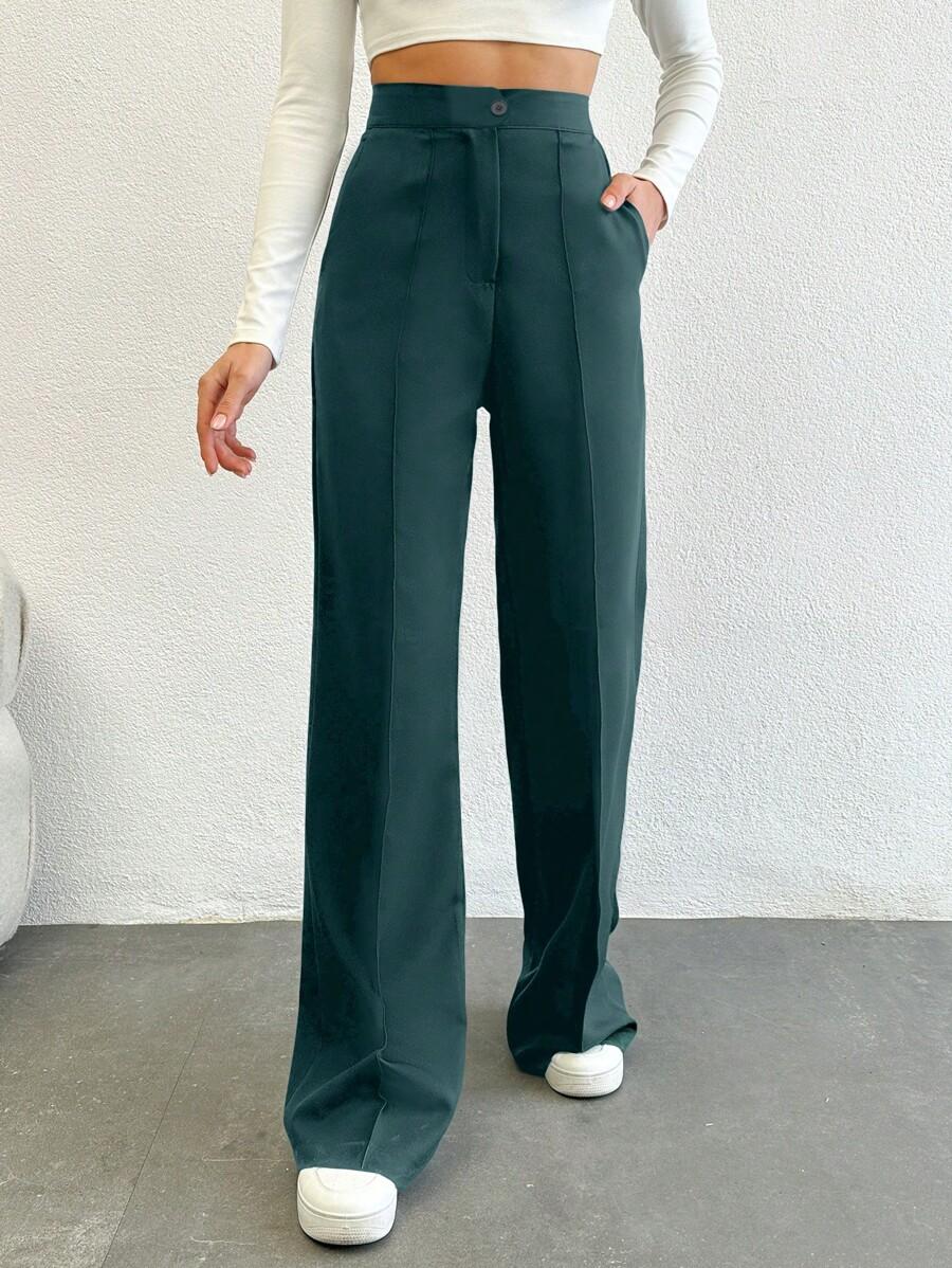 ZIELONE SPODNIE CASUAL