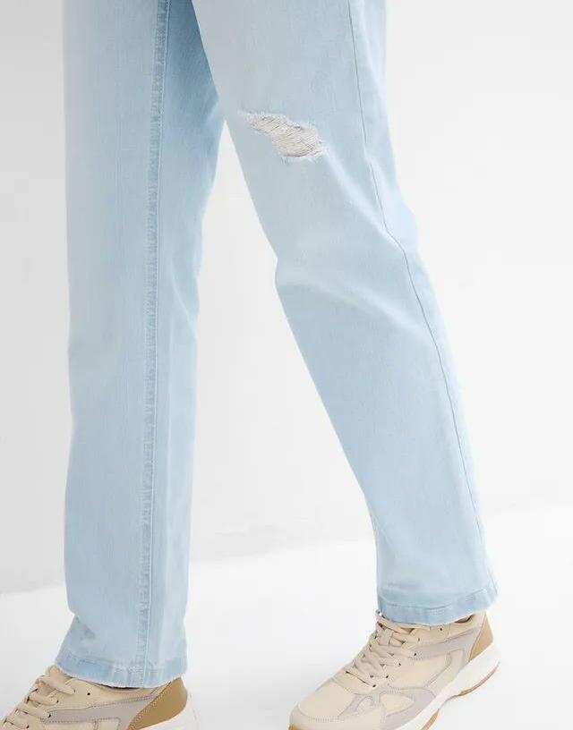 PROSTE JEANSY DAMSKIE