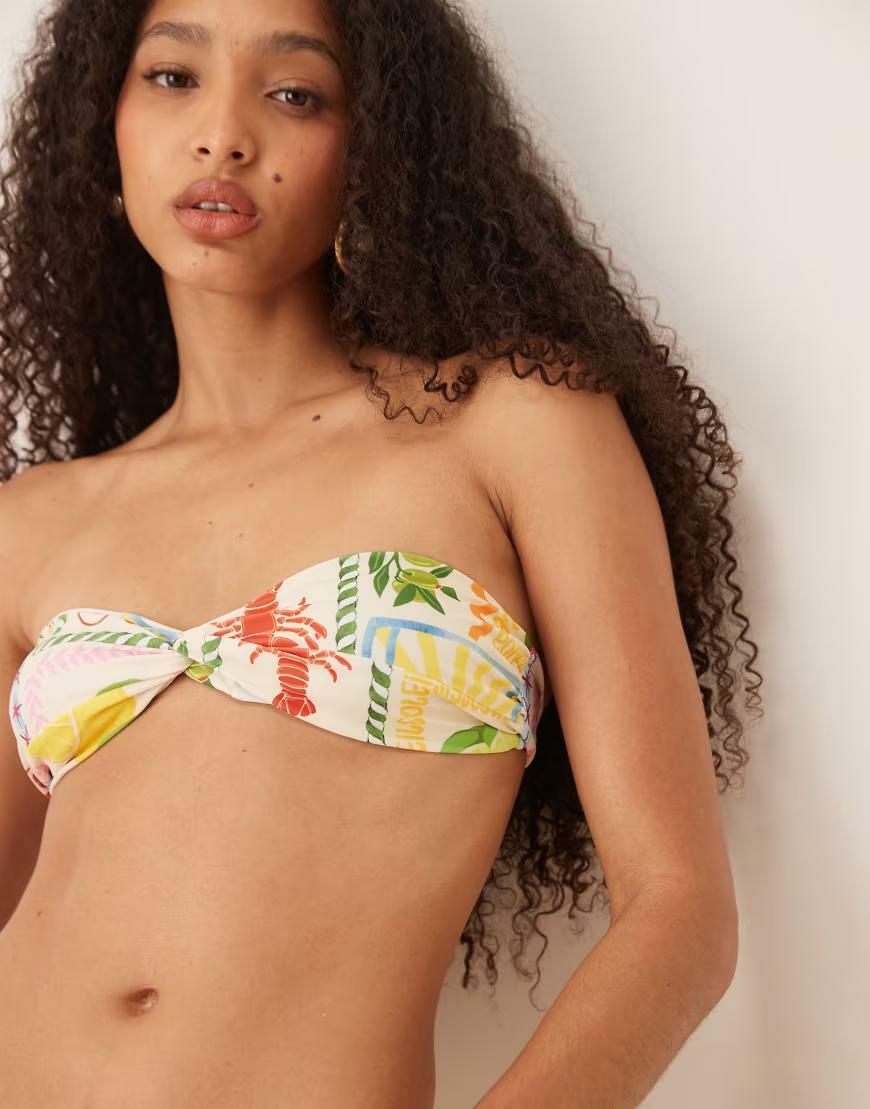 GÓRA OD BIKINI PRINT