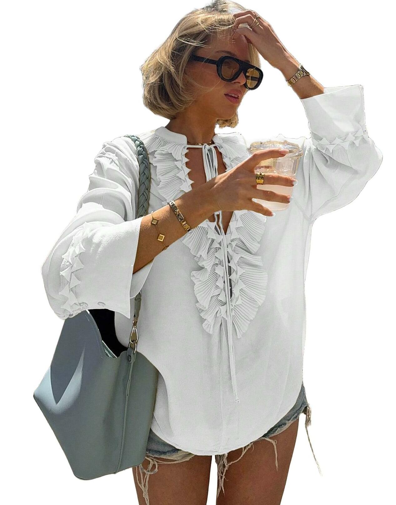 BLUZKA DAMSKA OVERSIZE