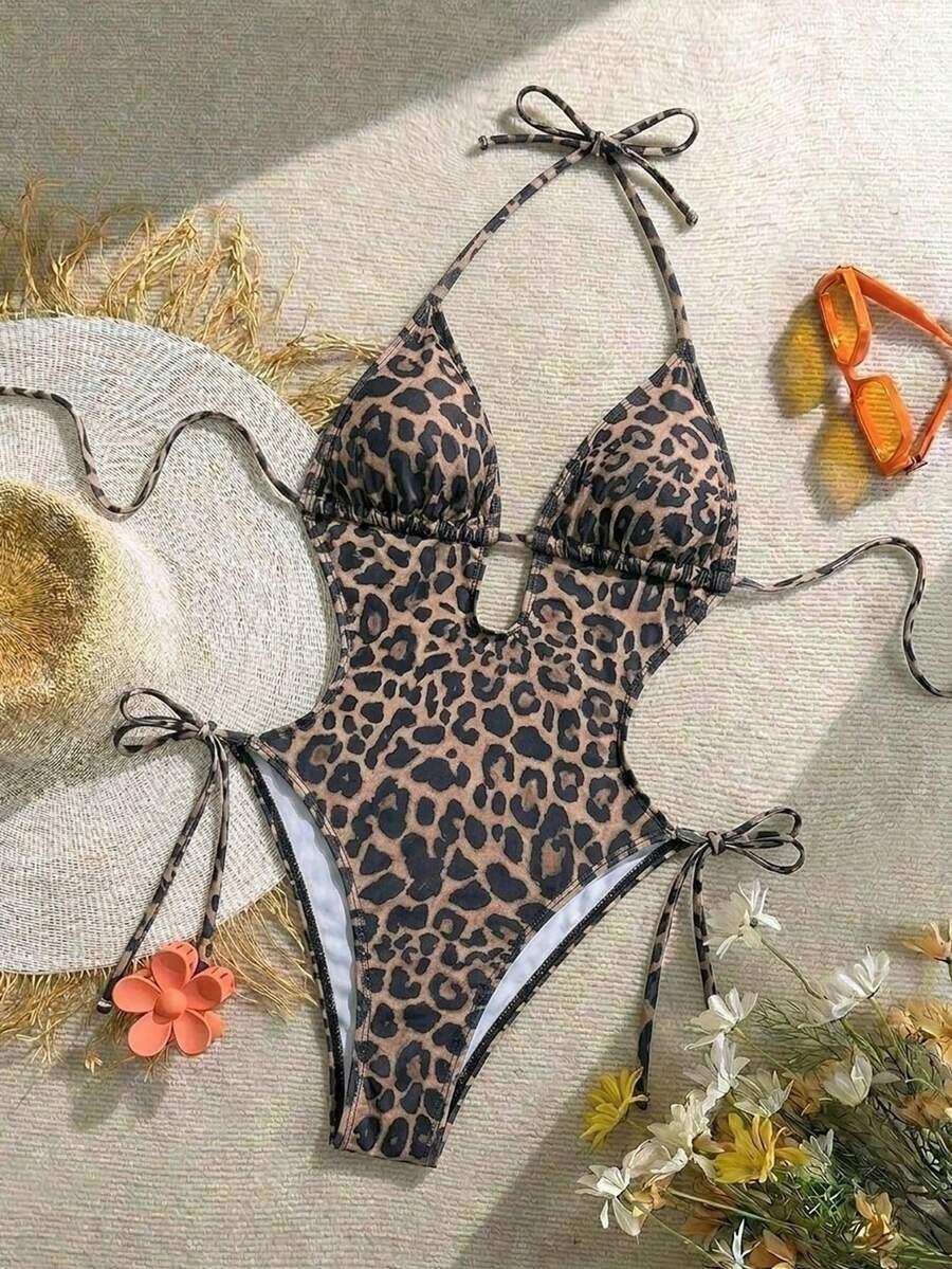 JEDNOCZĘŚCIOWY STRÓJ KĄPIELOWY ANIMAL PRINT