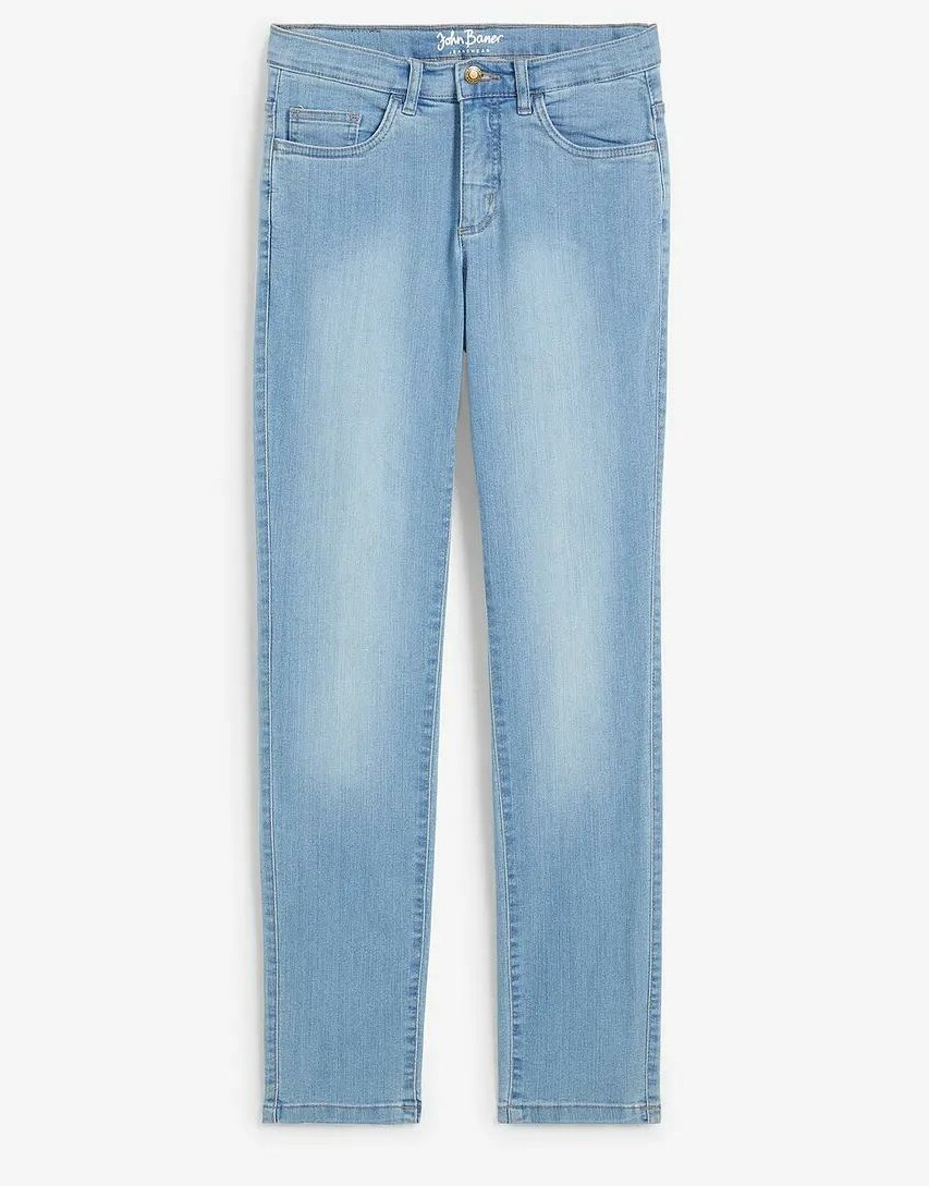 SPODNIE JEANSOWE DAMSKIE