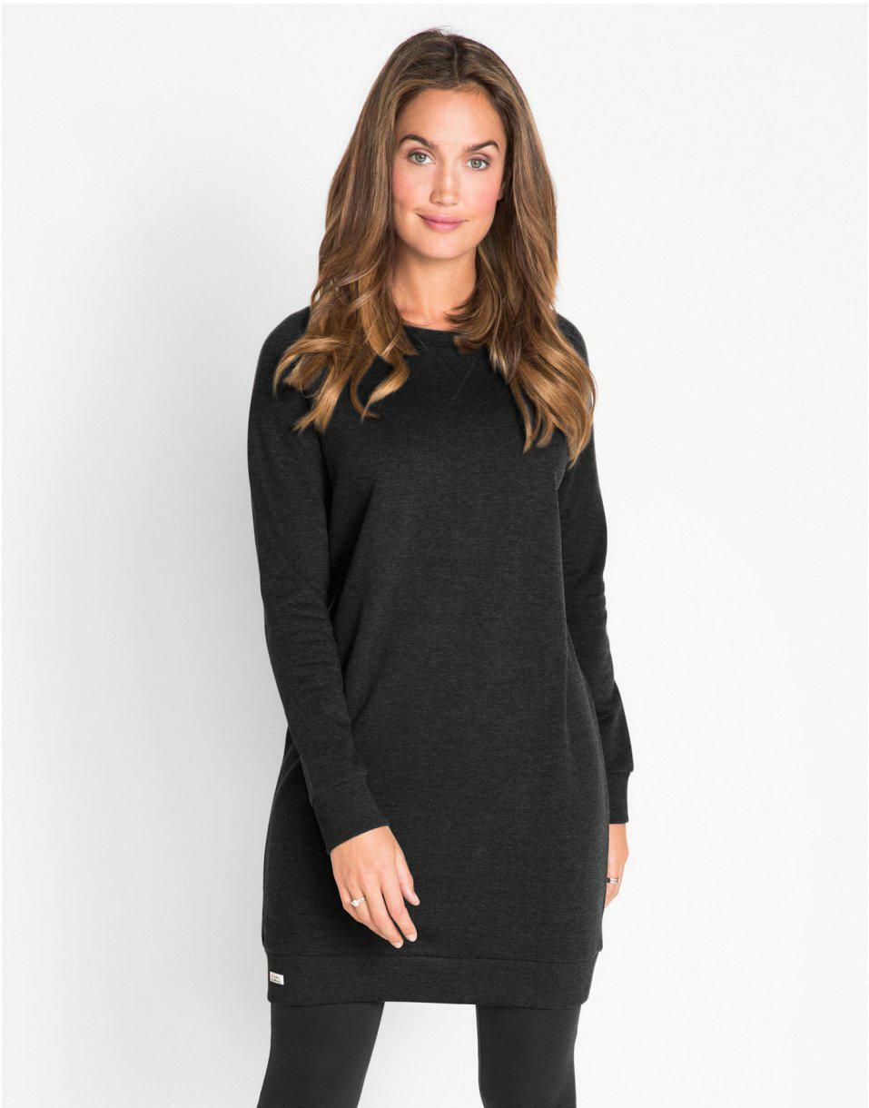 CZARNA BLUZA BEZ KAPTURA