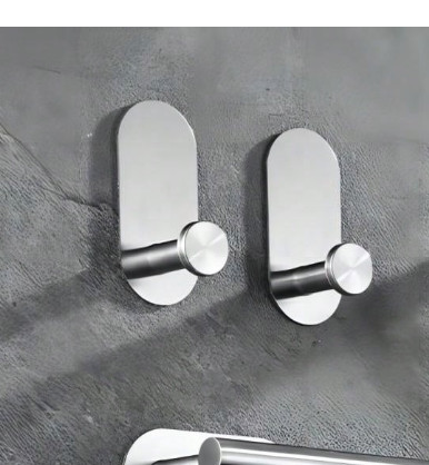 srebrny wieszak t 2-pack