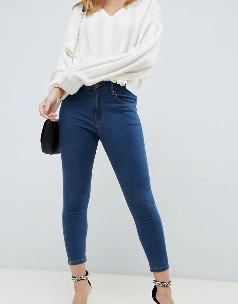 spodnie rurki jeans