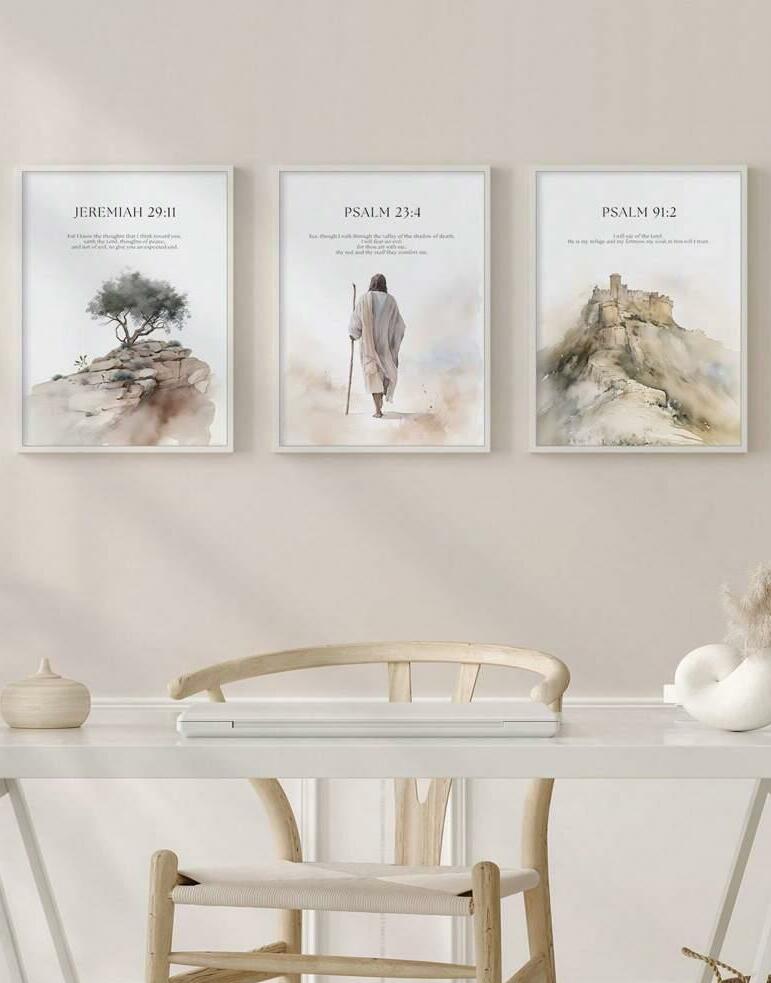 plakat na ścianę 3-pack