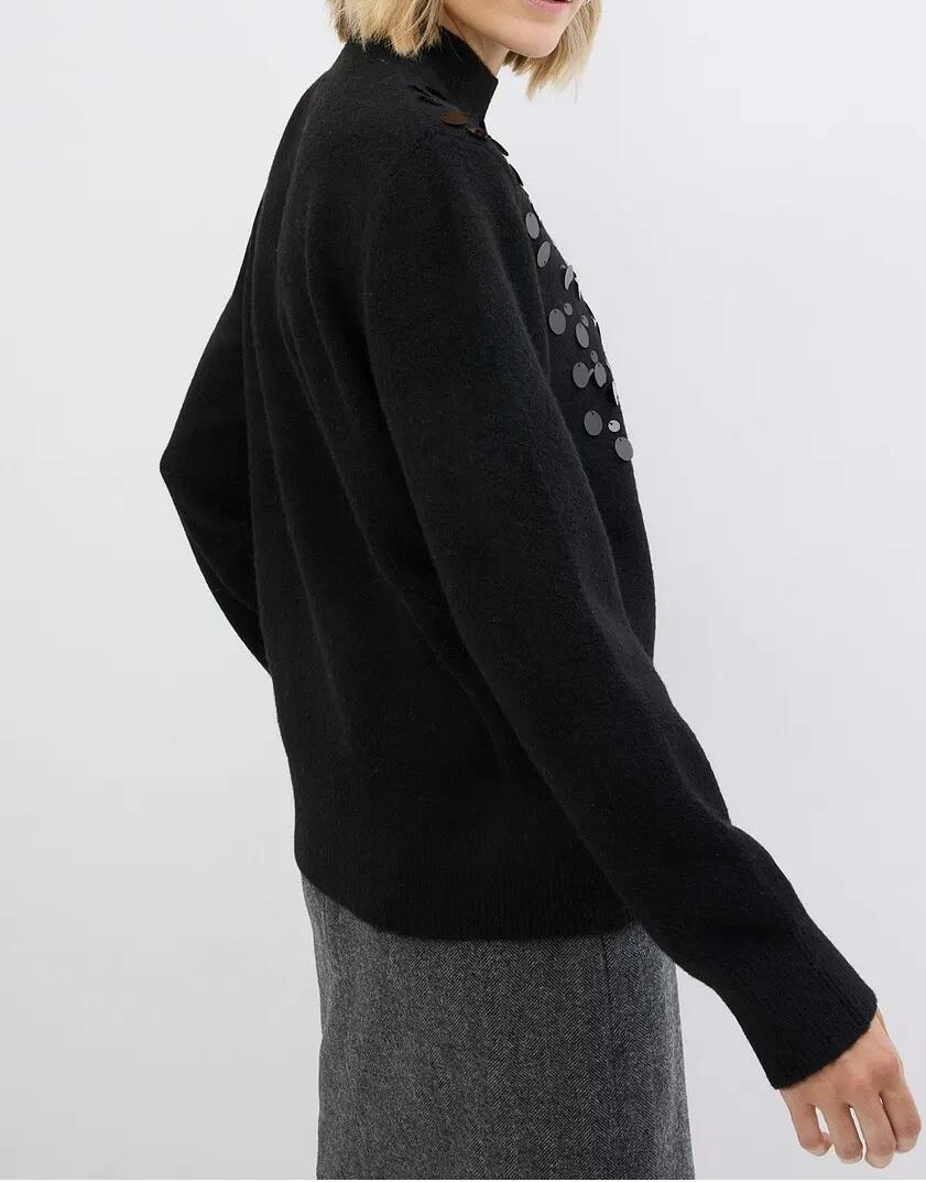 SWETER DAMSKI CZARNY