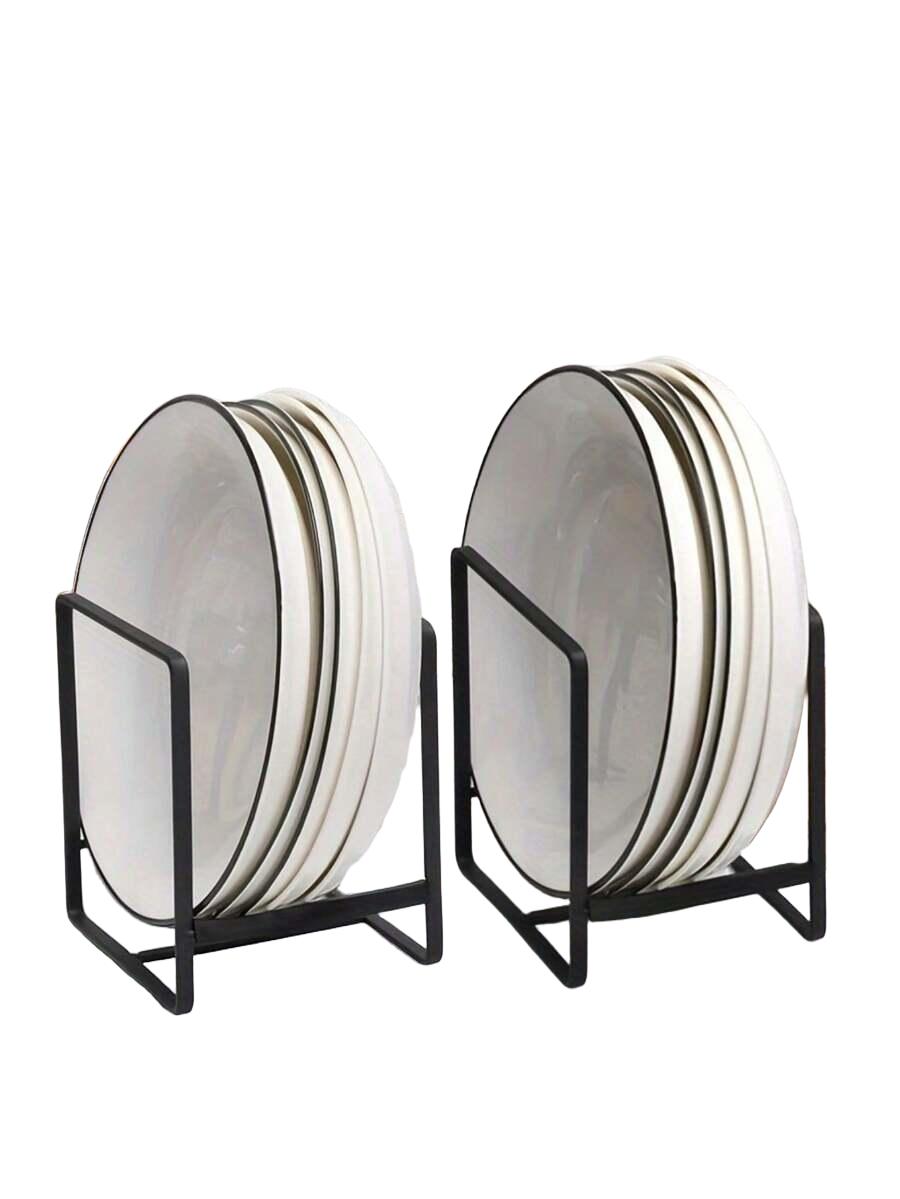 metalowy czarny organizer 2-pack