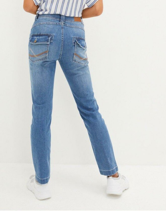 PROSTE JEANSY DAMSKIE
