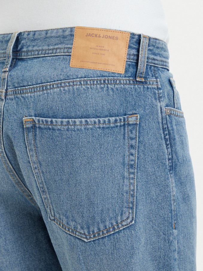 NIEBIESKIE SPODENKI JEANS