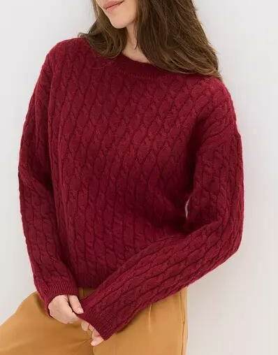 SWETER W WARKOCZE