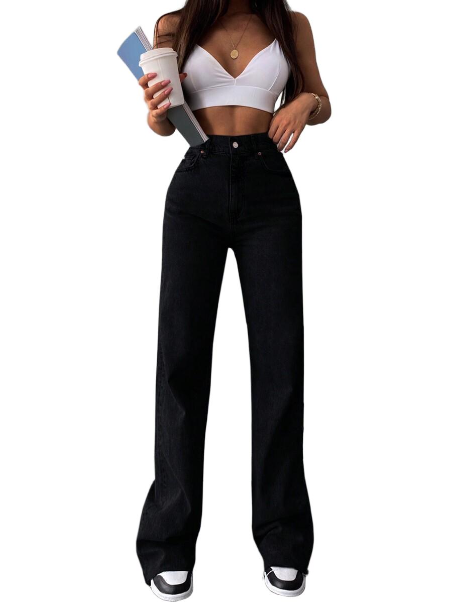 JEANSY DAMSKIE STRAIGHT LEG