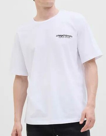 T-SHIRT MĘSKI BAWEŁNIANY Z NAPISEM