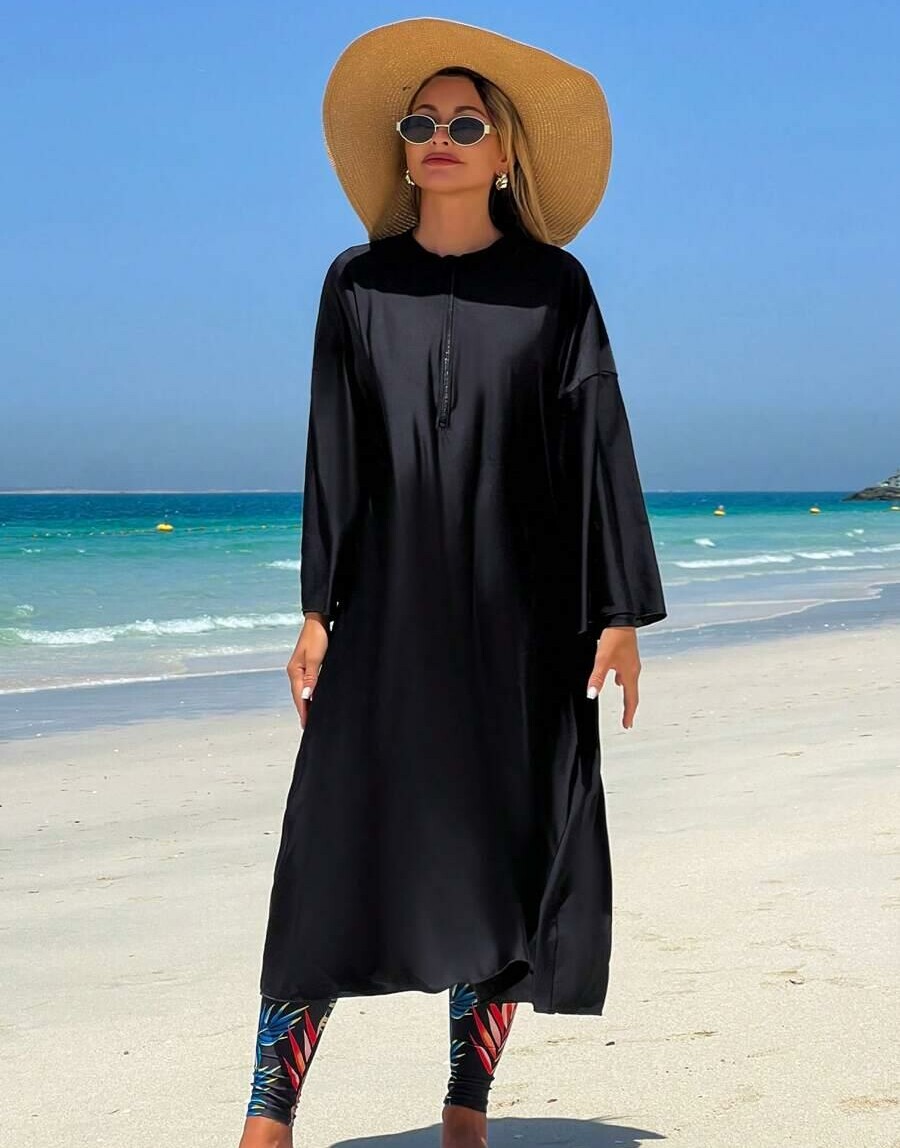 TRZYCZĘŚCIOWY STRÓJ KĄPIELOWY KOMPLET BURKINI