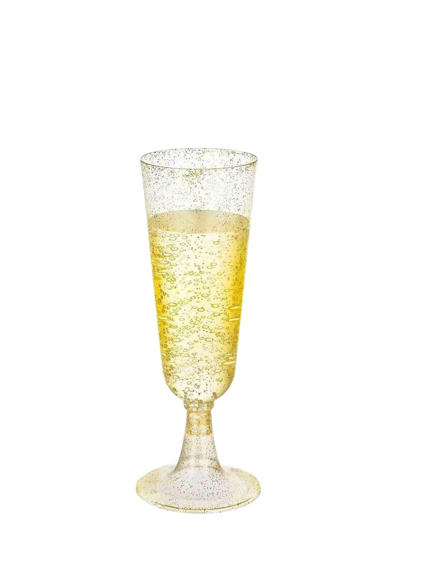 plastikowe kieliszki do szampana 20 szt