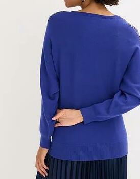 SWETER DAMSKI Z CEKINAMI