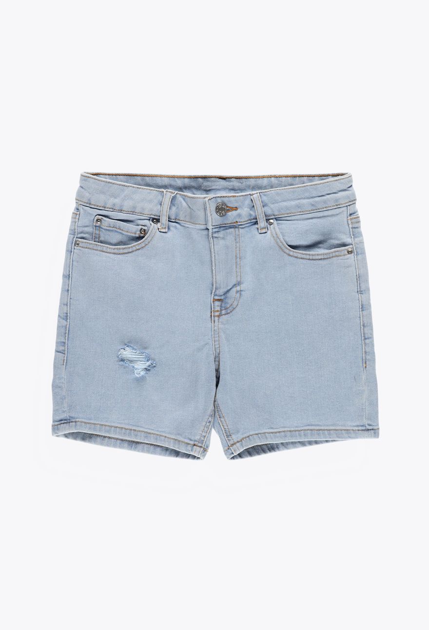 KRÓTKIE SPODENKI JEANS