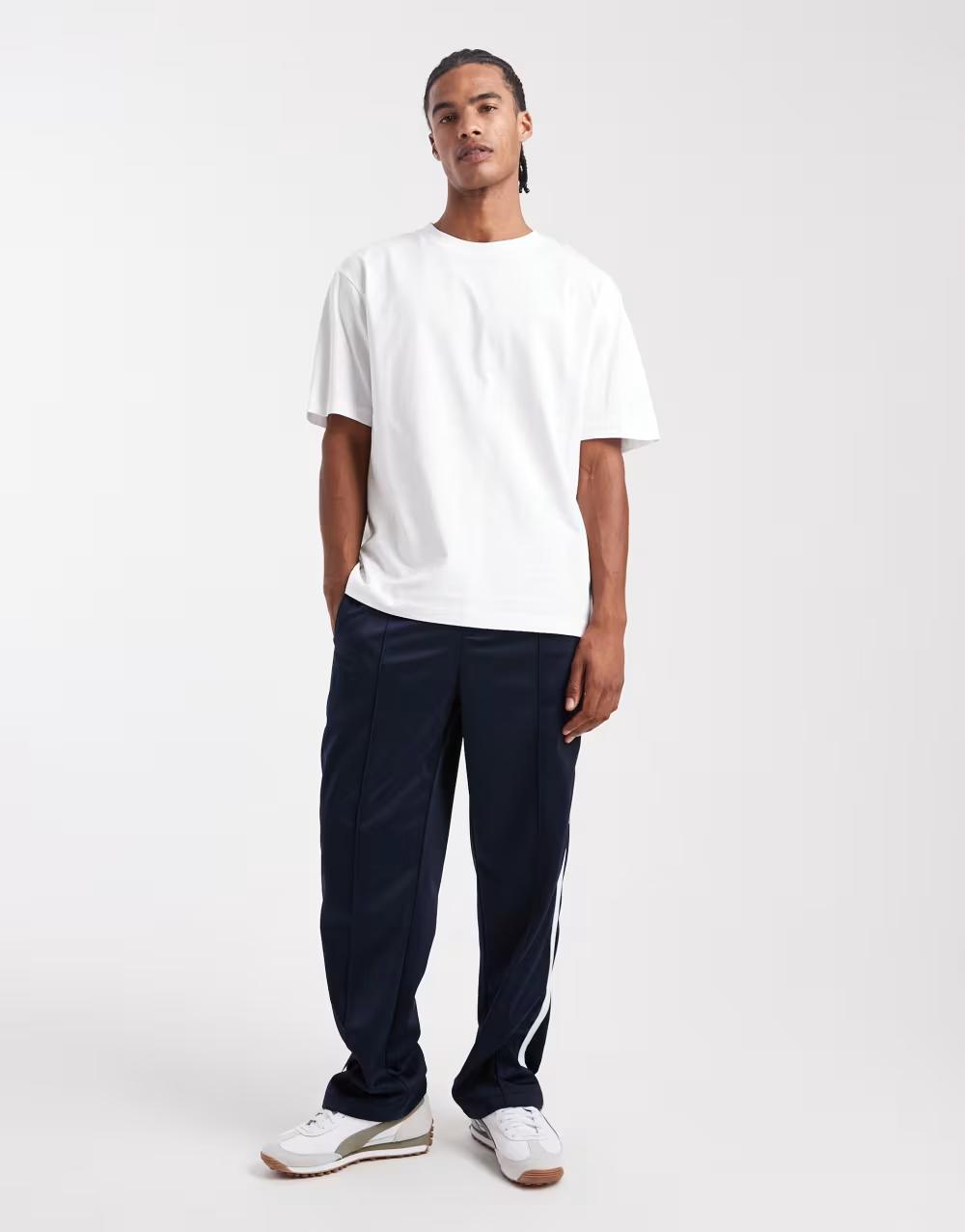 BIAŁy bawełniany t-shirt okrągły dekolt krótki rękaw
