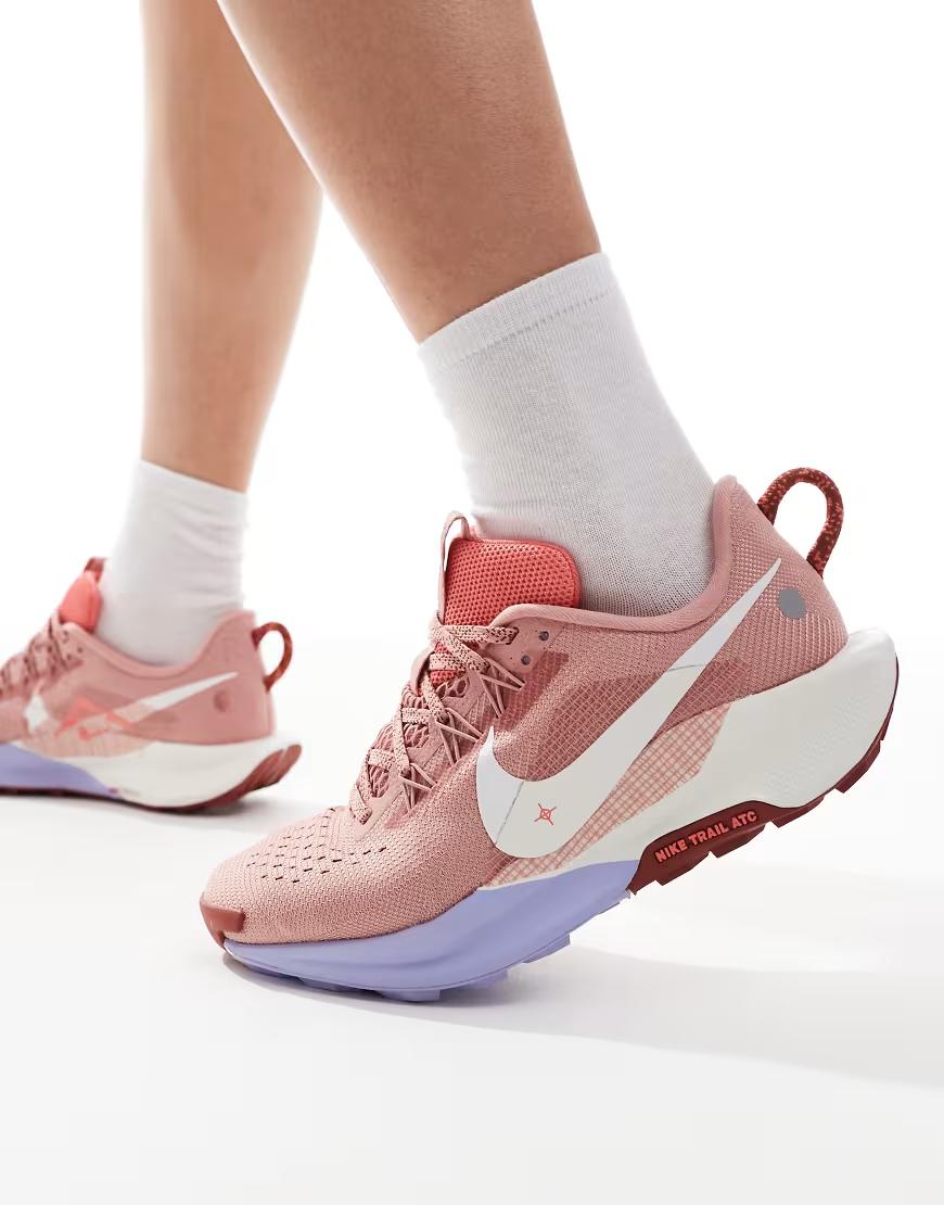 RÓŻOWE BUTY SPORTOWE REACT X PEGASUS TRAIL 5 