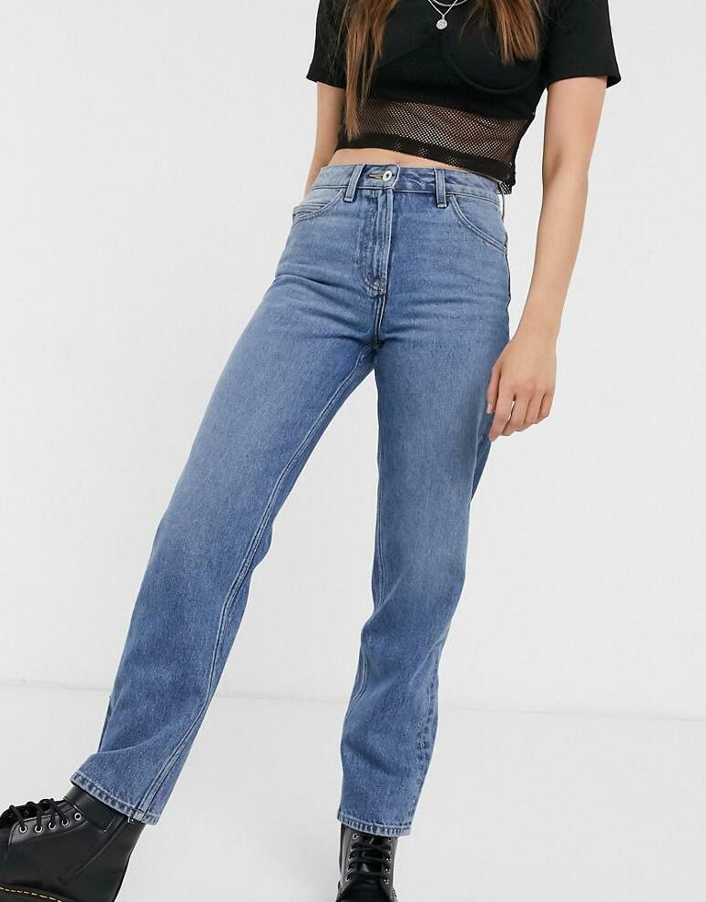 PROSTE SPODNIE JEANS