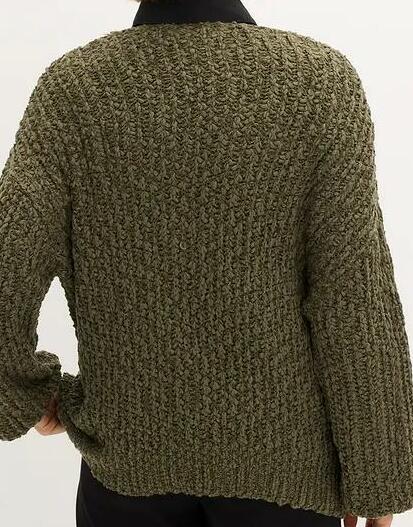 SWETER DAMSKI ZIELONY