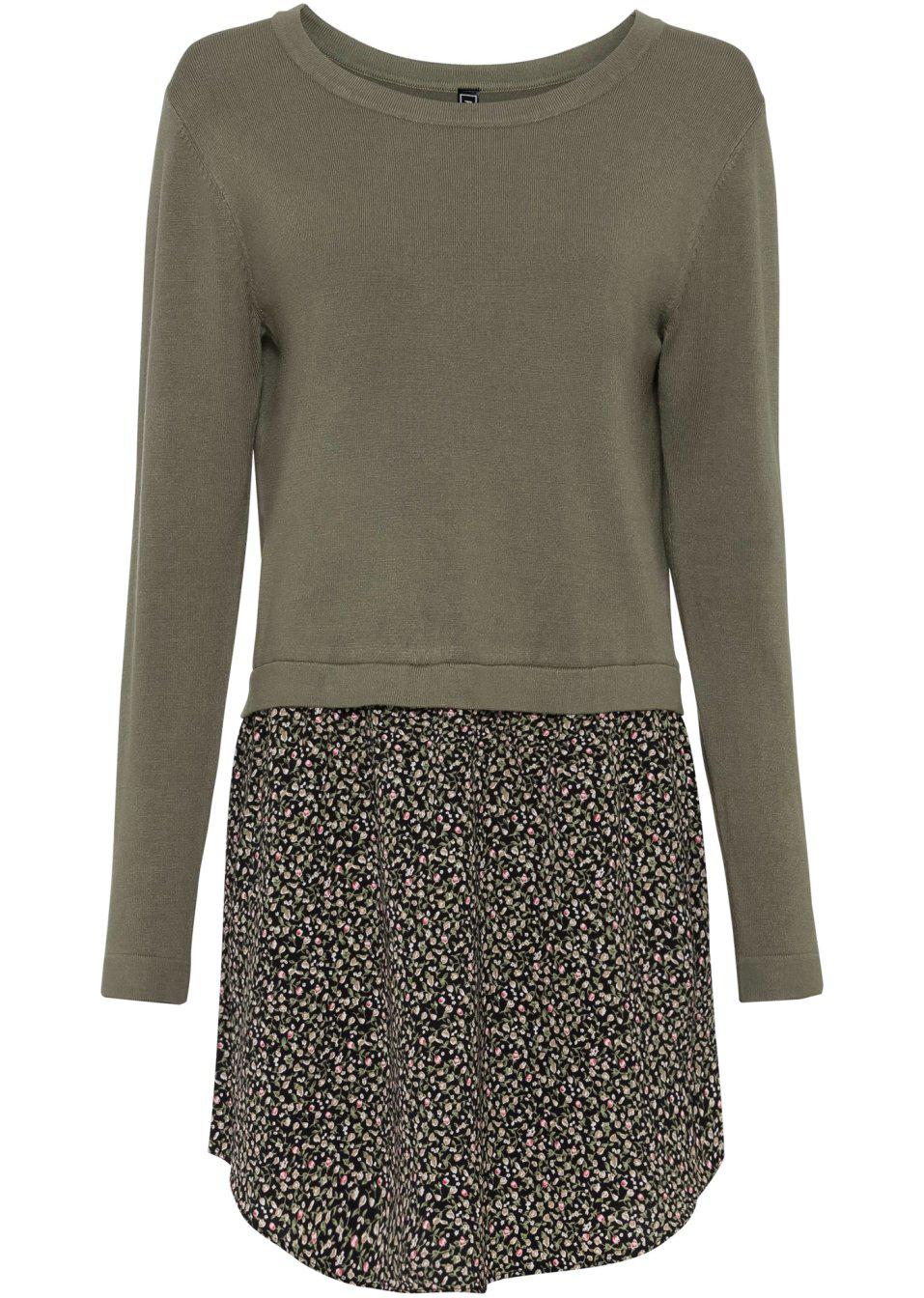 SWETER DAMSKI Z WSTAWKĄ 