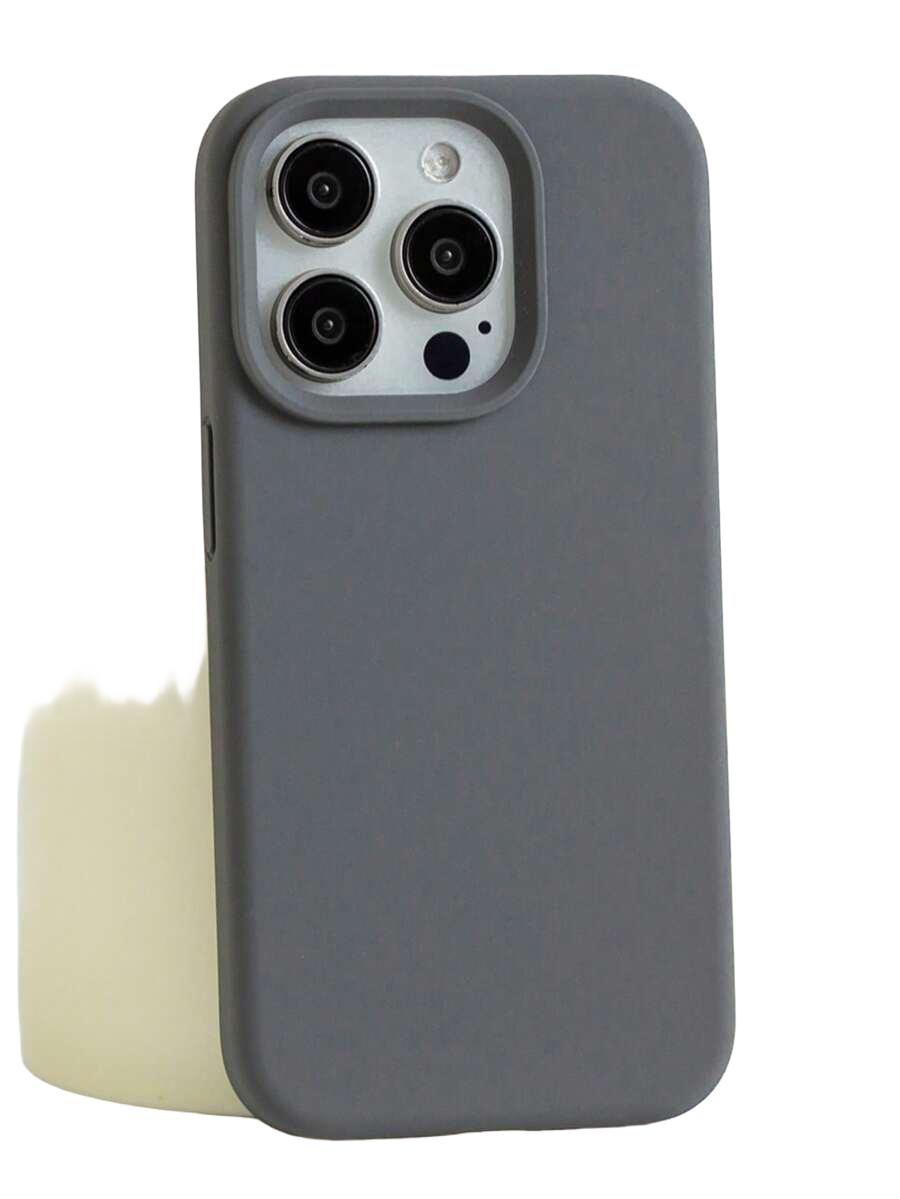 szare etui na telefon iphone 16
