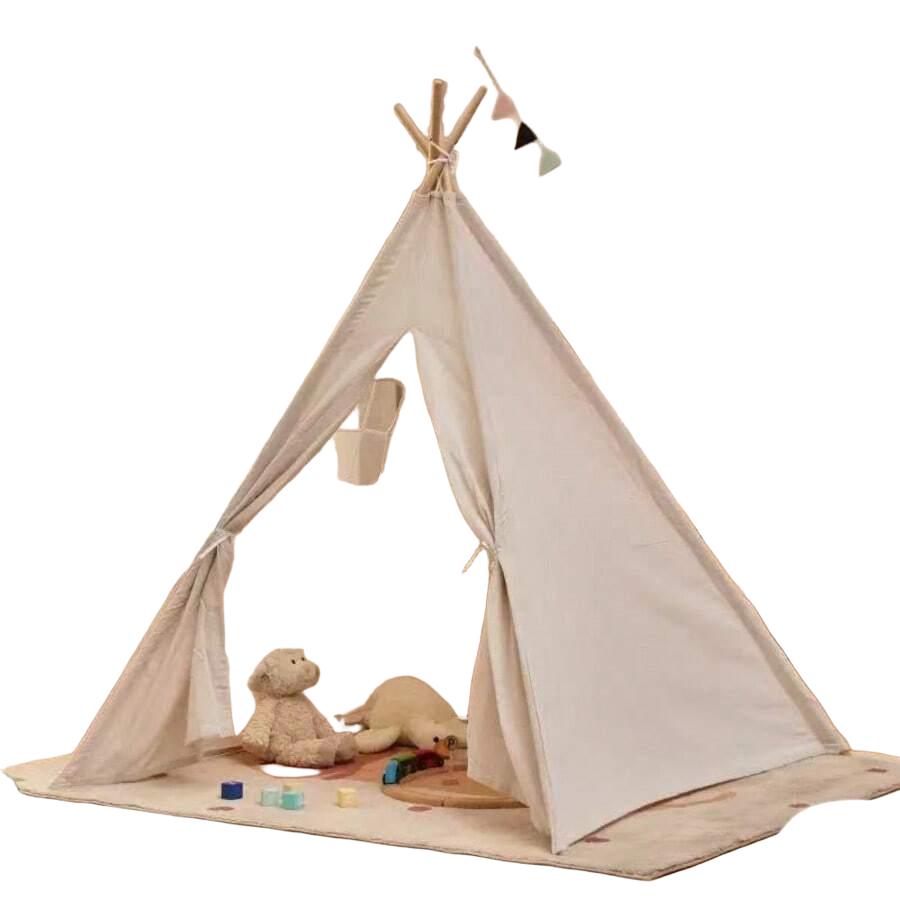 beżowy NAMIOT INDIAŃSKI wigwam