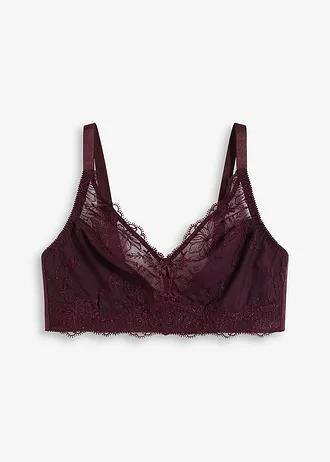 BIUSTONOSZ BRALETTE Z HAFTEM