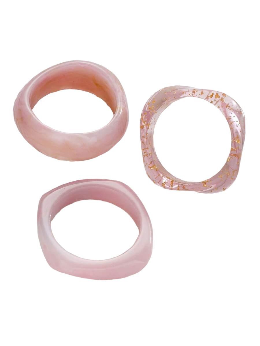 różowa bransoletka 3-pack