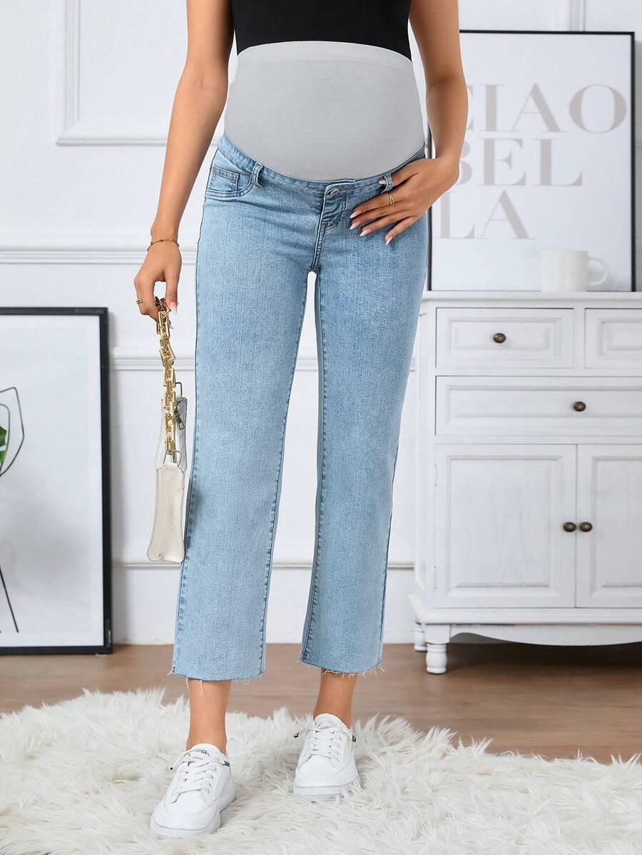 NIEBIESKIE SPODNIE JEANS