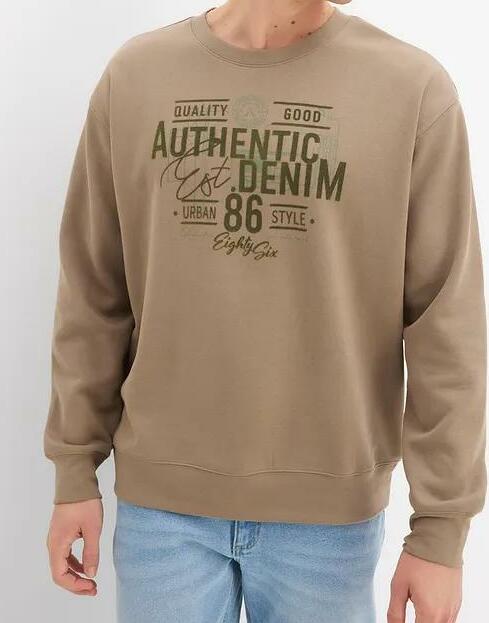 BLUZA Z NADRUKIEM MĘSKA