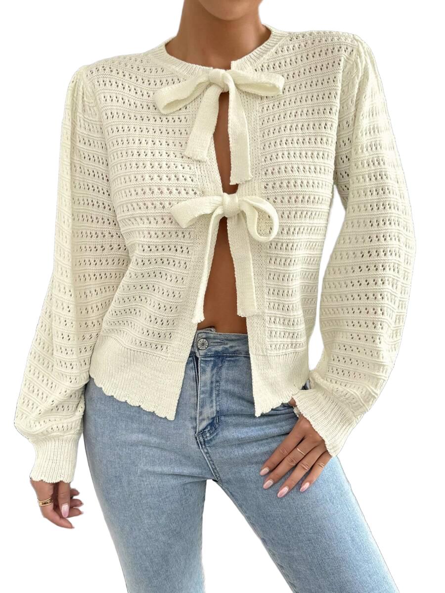 SWETER DAMSKI WIĄZANY 