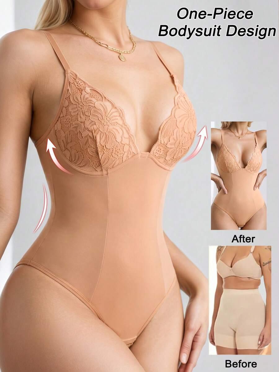 beżowe body modelujące